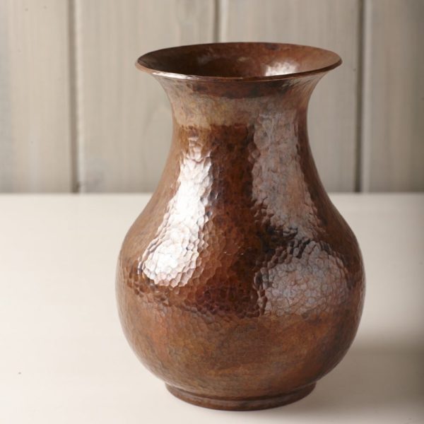Santa Cruz Copper Vase in Tempered (CPV380)