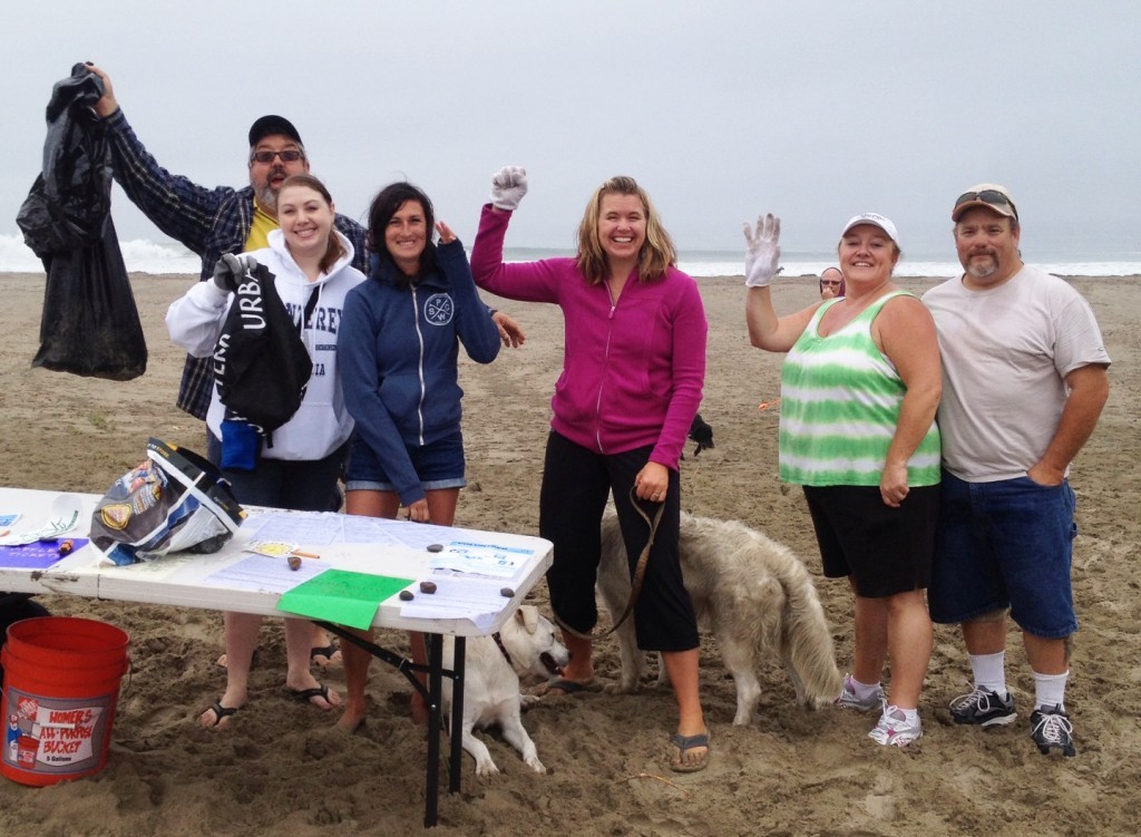 Native Trails employees participate in the 29th Annual California Coastal Cleanup