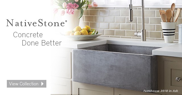 NativeStone Concrete Sinks
