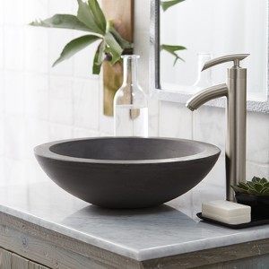 Aurho Bathroom Bowl Vessel Sink Lavatory Faucet Single Handle Basin Faucet One Hole Deck Mount Tall Body Chrome plated