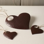 Seventh Anniversary Copper Heart Ornament