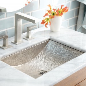 brushed nickel drain finish