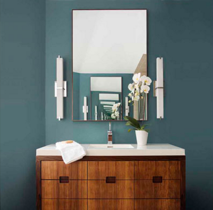 Bathroom Vanity Set, Elizabeth Swartz, ASID, Boston Interior Designer