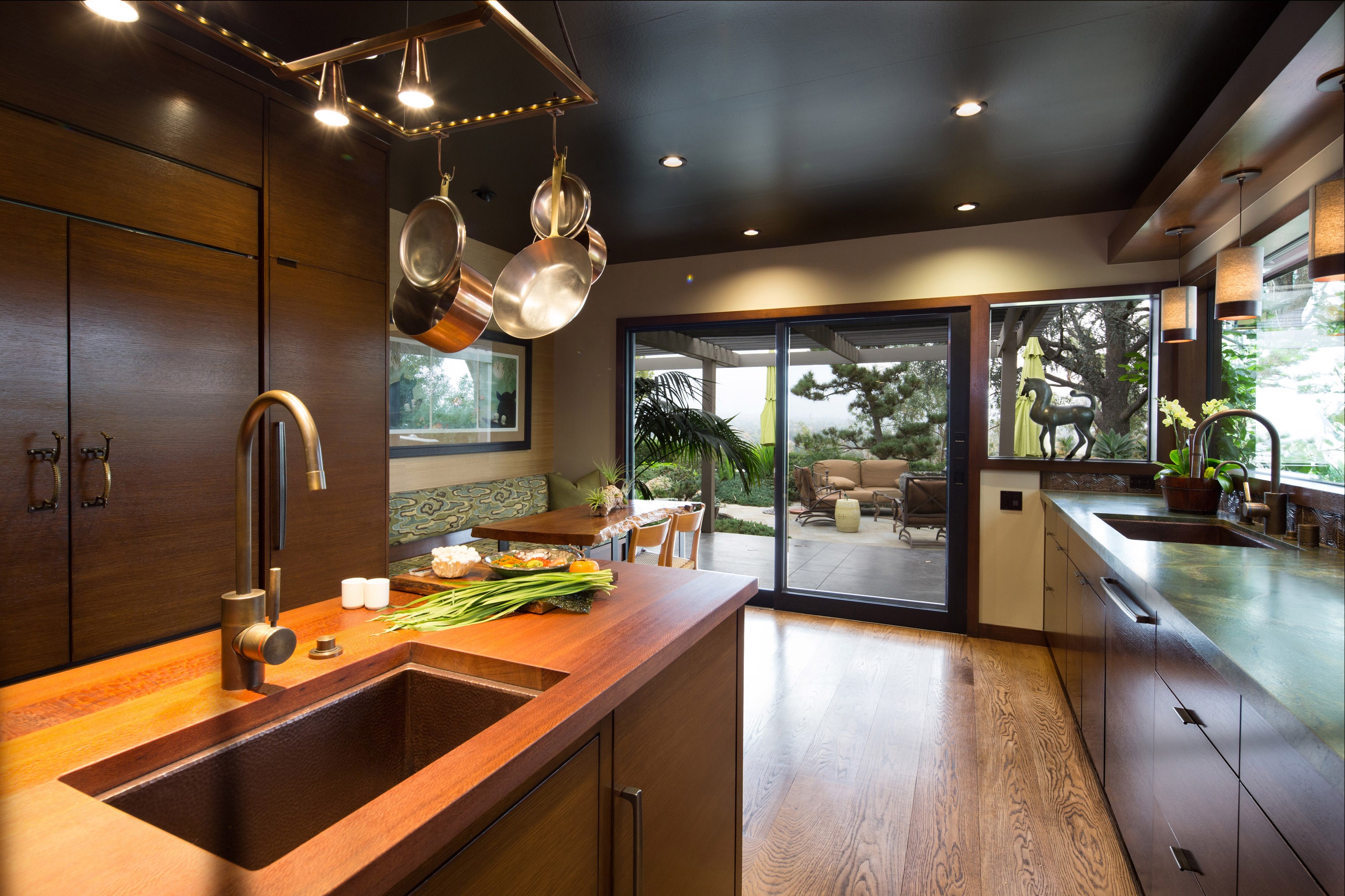  Asian  Inspired Kitchen  Design by Charmean Neithart 