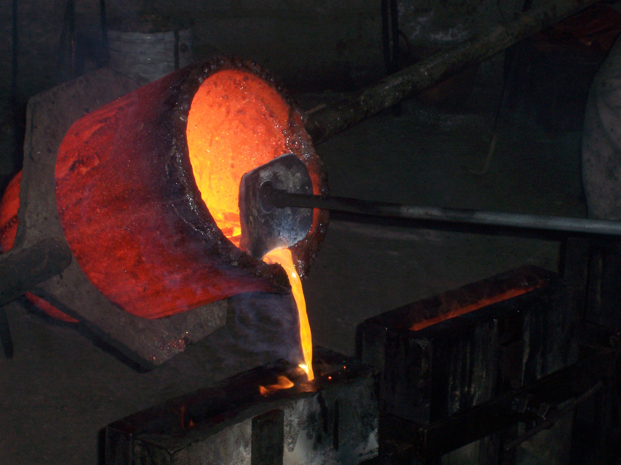 Copper Melting Pot
