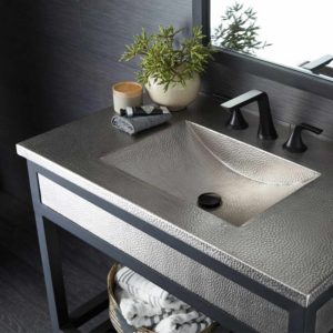 An Integrated Sink, Quartz Vanity Top With Integrated Sink