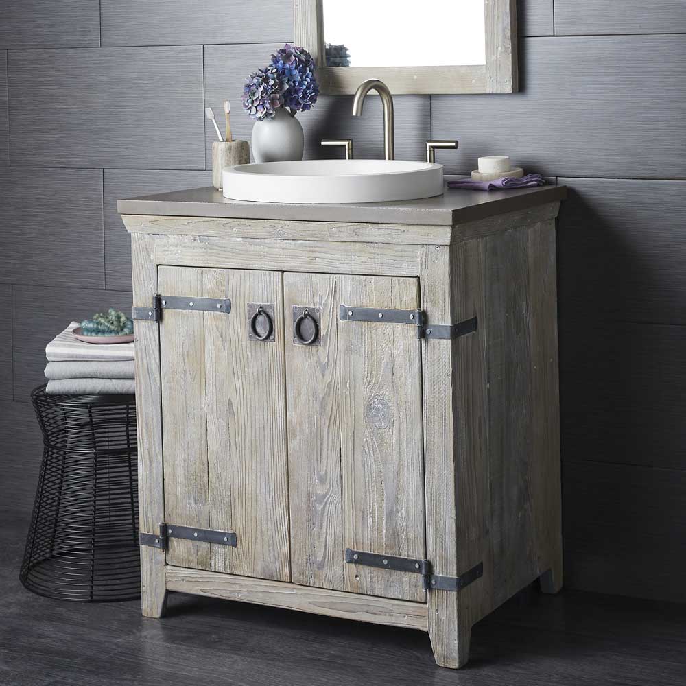 Nativestone Concrete Vanity Tops Native Trails - Bathroom Vanity With Top Without Sink