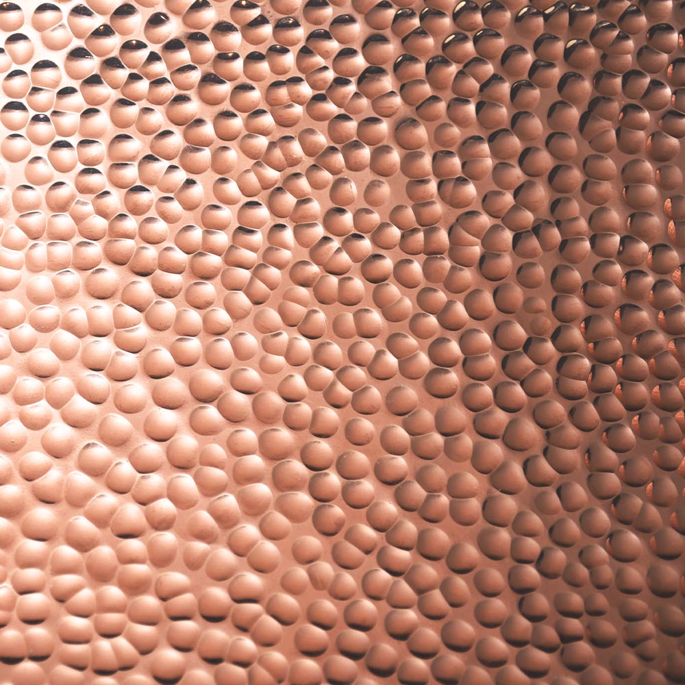 hammered copper texture