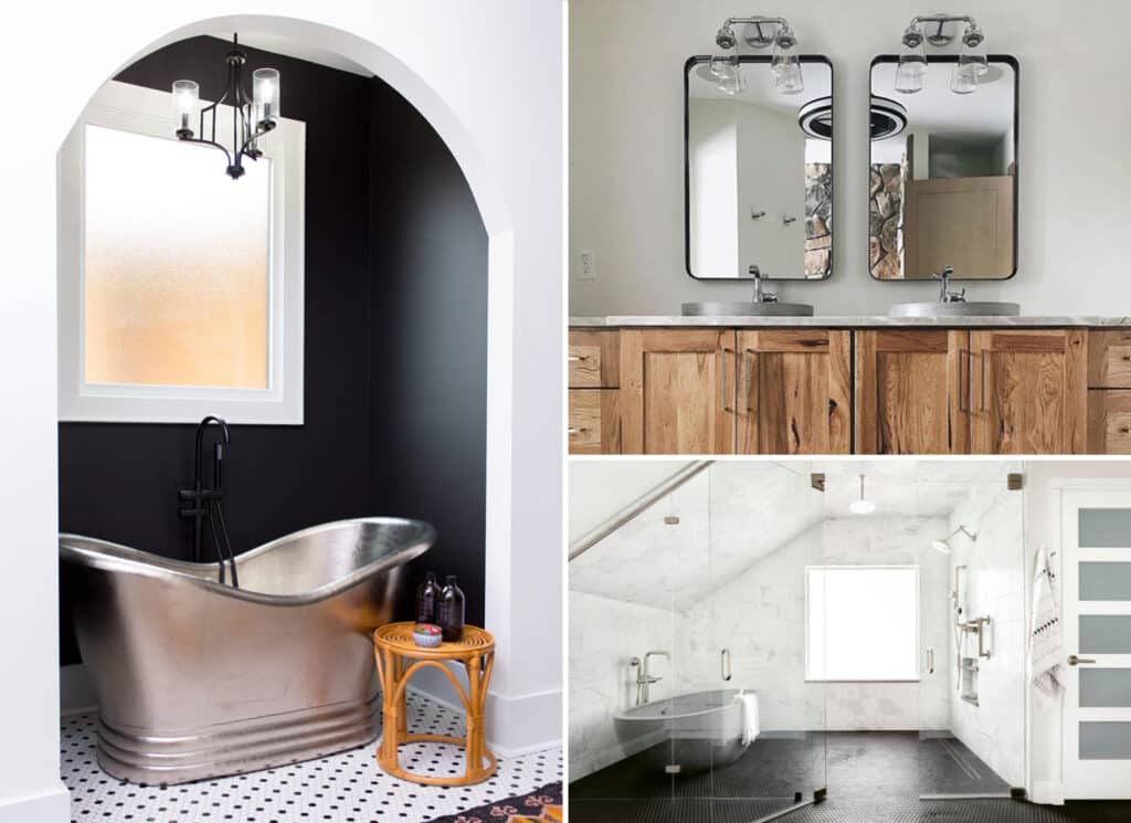 5 Interior Design Trends To Invite Into, Architectural Digest Bathrooms 2021
