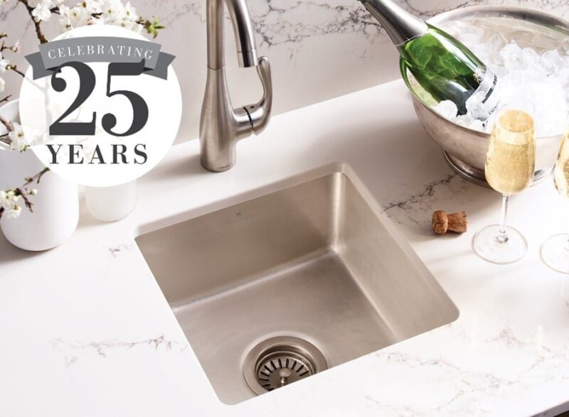 Reveler Fireclay Bar & Prep Sink in Silver (PMB1515-S)