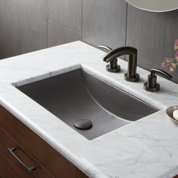 Cabrillo NativeStone Bathroom Sink in Slate (NSL2014-S)