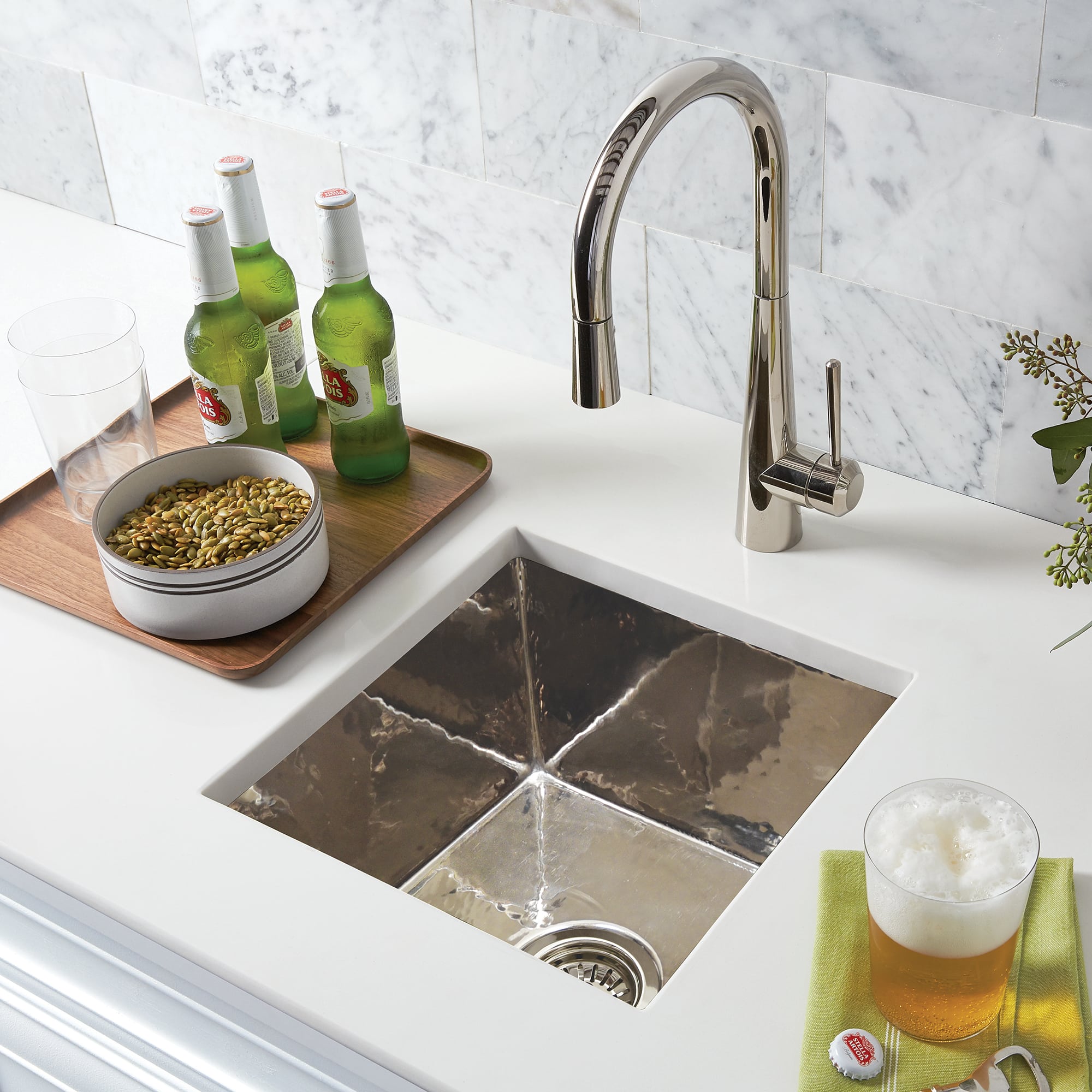 Cantina-Copper-Bar-Prep-Sink-Foundry-Polished-Nickel-CPS834-F