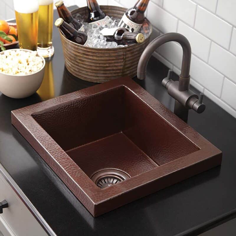 Manhattan-Copper-Bar-Prep-Sink-Antique-CPS232