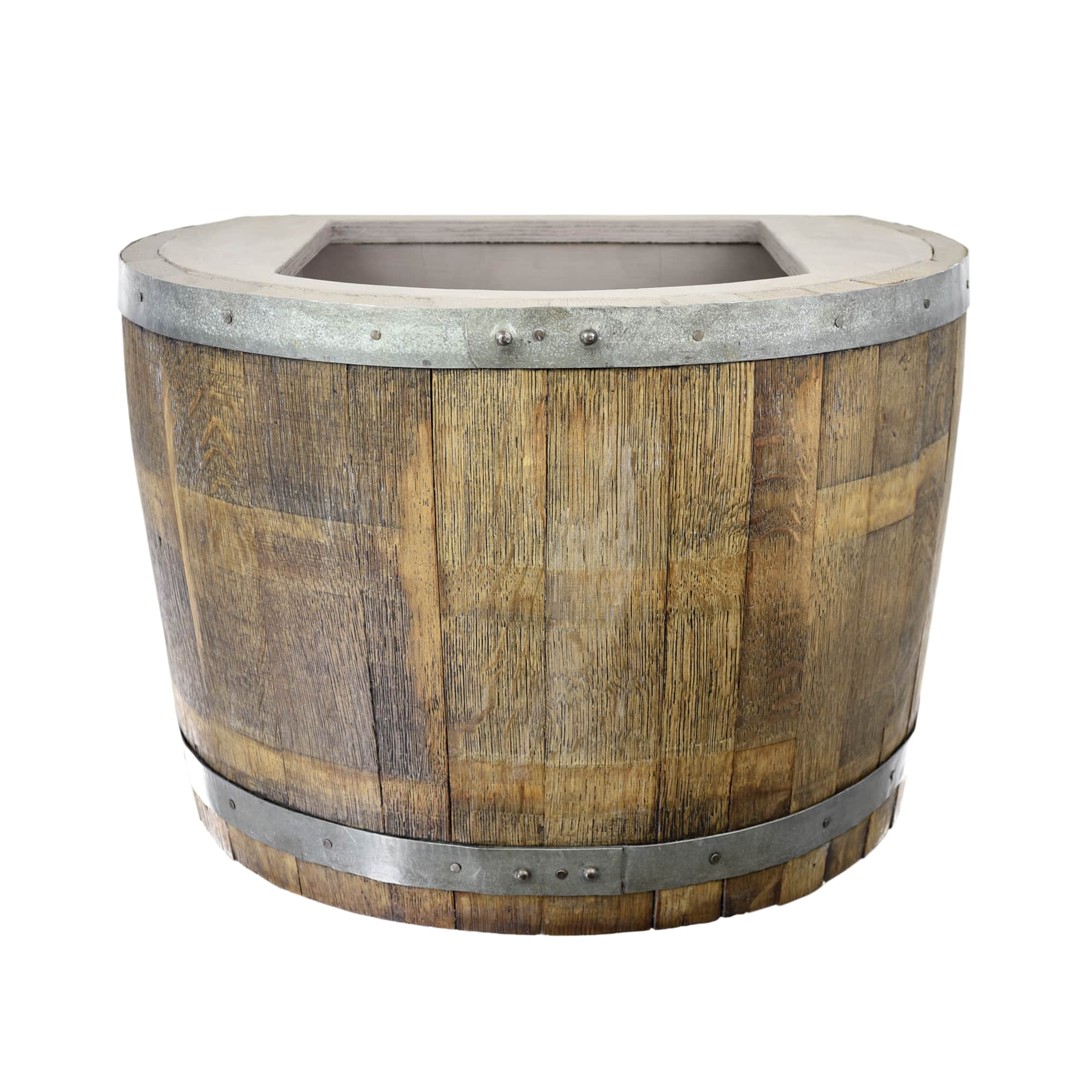 Bordeaux Reclaimed Wine Barrel Vanity Base Native Trails