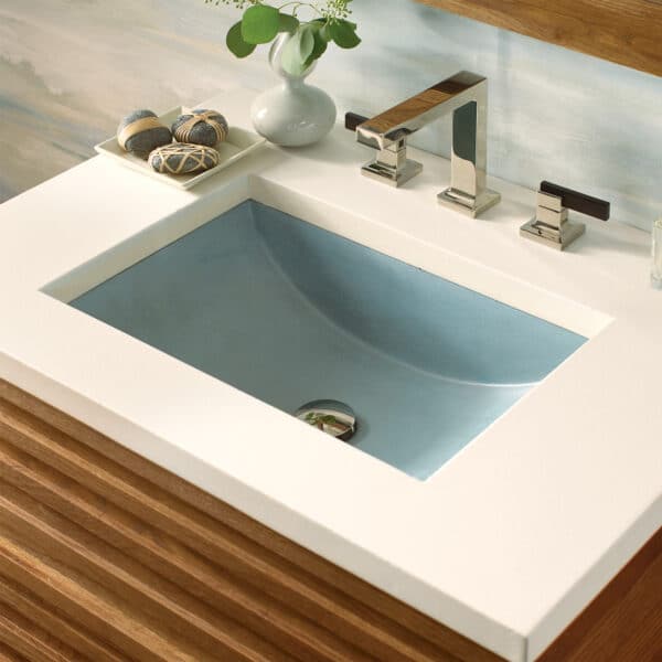 Cabrillo NativeStone Bathroom Sink in Ocean (NSL2014)