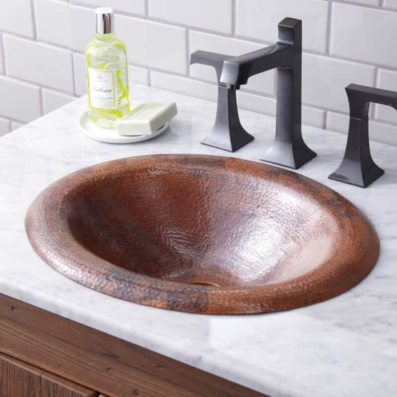 Maestro-Lotus-Copper-Bathroom-Sink-Tempered-CPS386
