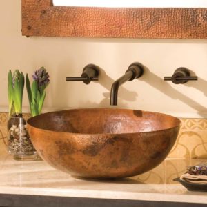 Maestro-Oval-Copper-Bathroom-Sink-Tempered-CPS369