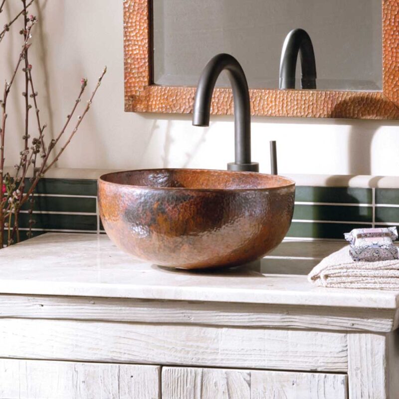 Maestro-Petit-Copper-Bathroom-Sink-Tempered-CPS366