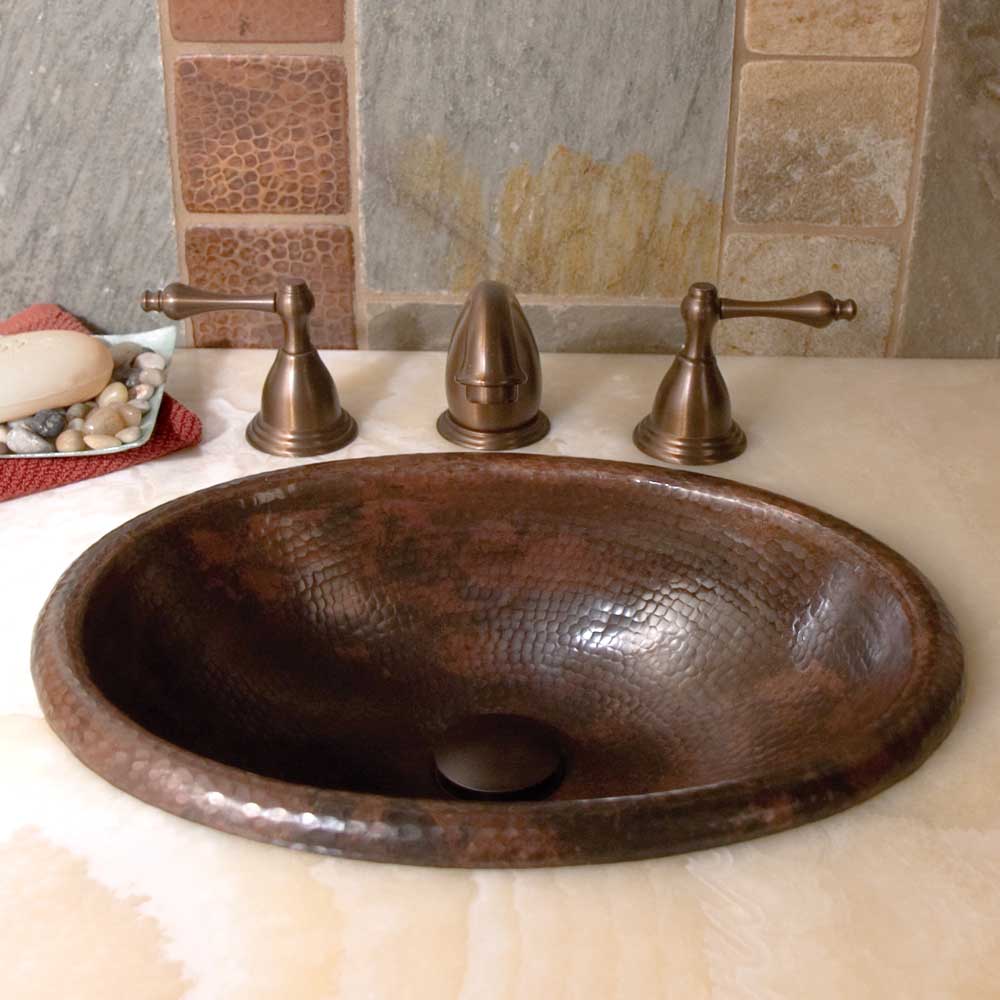 Rolled-Baby-Classic-Copper-Bathroom-Sink-Antique-CPS239