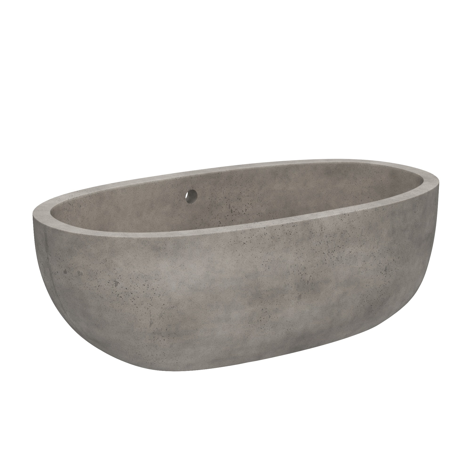 その他 1/6 native bath tub Avalon-62-Concrete-Bathtub-Ash