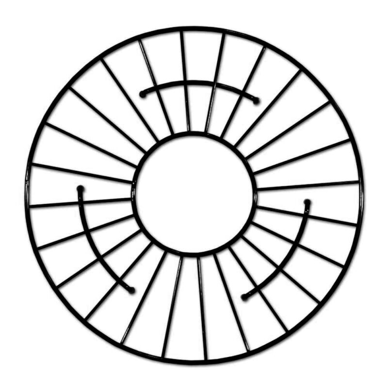 11in Round Bottom Grid in Matte Black (GR951-MB)