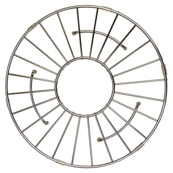 11in Round Bottom Grid in Stainless Steel (GR951 SS)