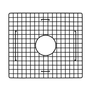 15.25-inch x 17.25-inch Bottom Grid in Matte Black (GR1715-MB)