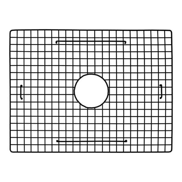 22.75-inch x 17.25-inch Bottom Grid in Matte Black (GR2217-MB)