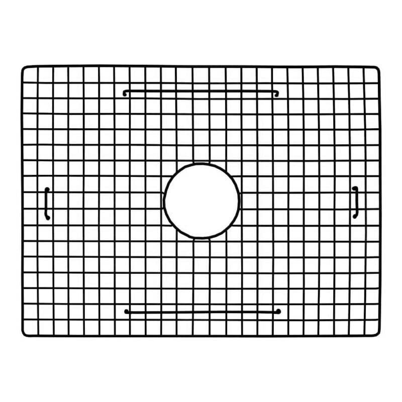 22.75-inch x 17.25-inch Bottom Grid in Matte Black (GR2217-MB)