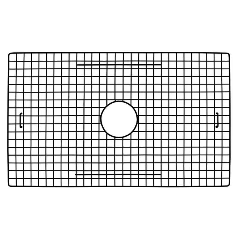 29in-x-17.5in Bottom Grid in Matte Black (GR2917-MB)