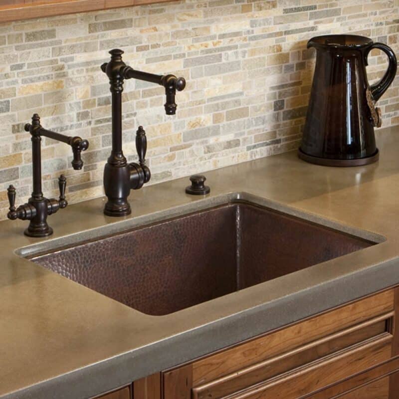 Cocina-24-Copper-Kitchen-Sink-Antique-CPK279