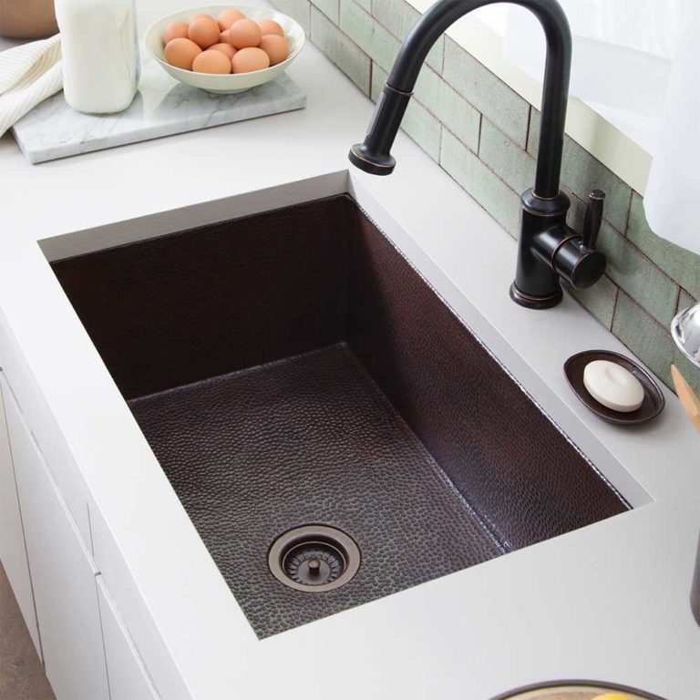 Cocina 30 | 30-Inch Copper Kitchen Sink | Native Trails