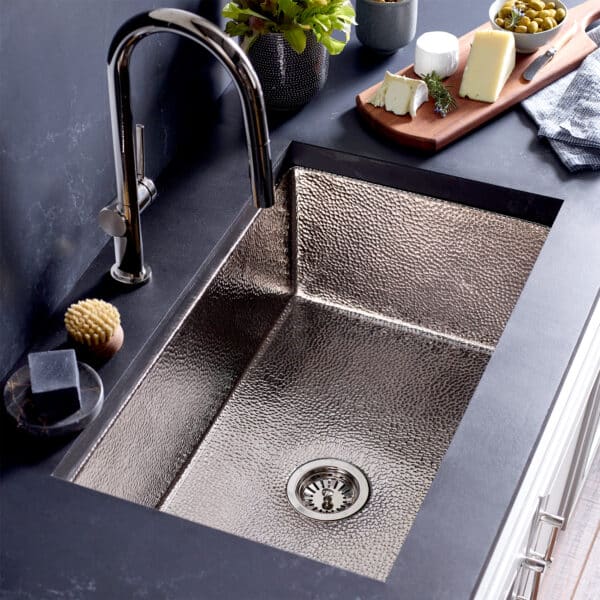 Cocina 30 Copper Kitchen Sink in Polished Nickel (CPK893)