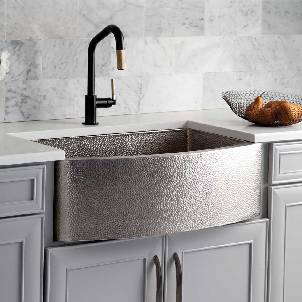 Hammered Stainless Steel Kitchen Sink Stainless Steel Farmhouse Sinks